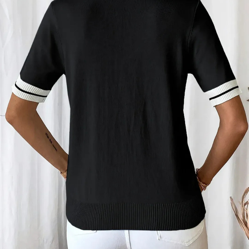 Qlara™ - Stilig strikket topp