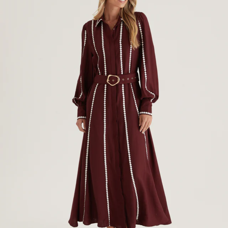 Elma™ - Elegant lang kjole