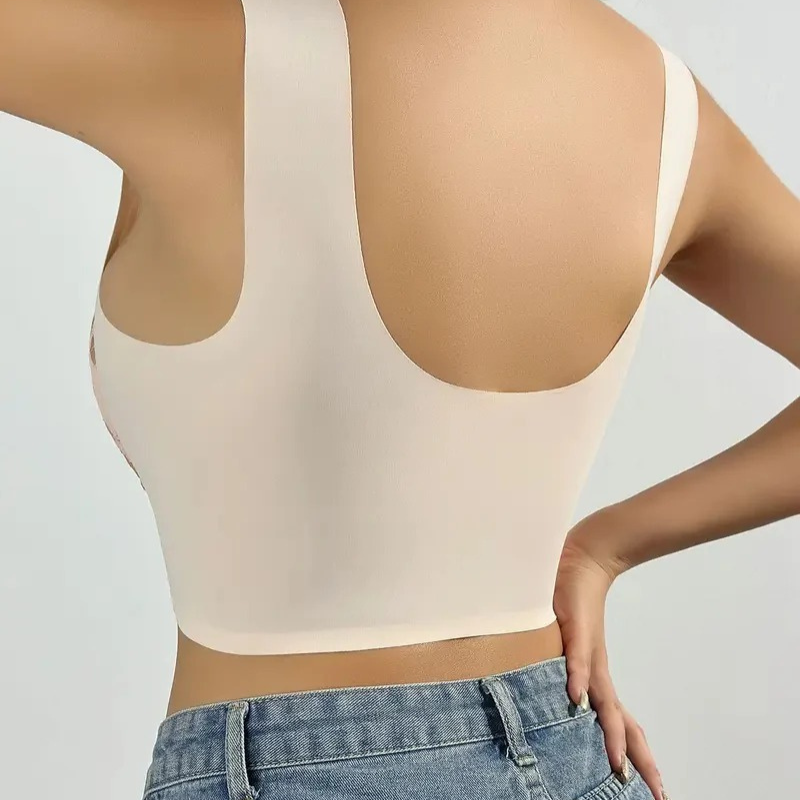 Synne™ - Elegant trådløs bh med blonder