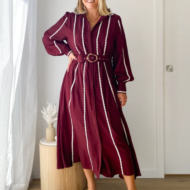 Elma™ - Elegant lang kjole