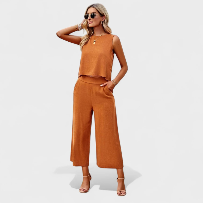 Anna™ - Casual sett i bomull