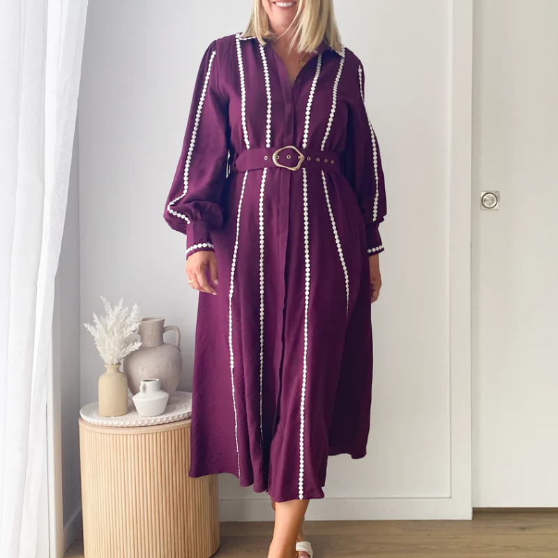 Elma™ - Elegant lang kjole