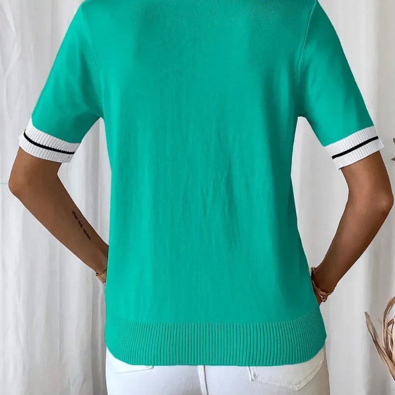 Qlara™ - Stilig strikket topp
