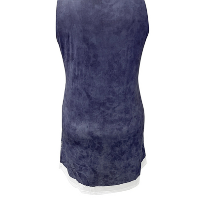 Violetta™ - Kjole med denimtrykk