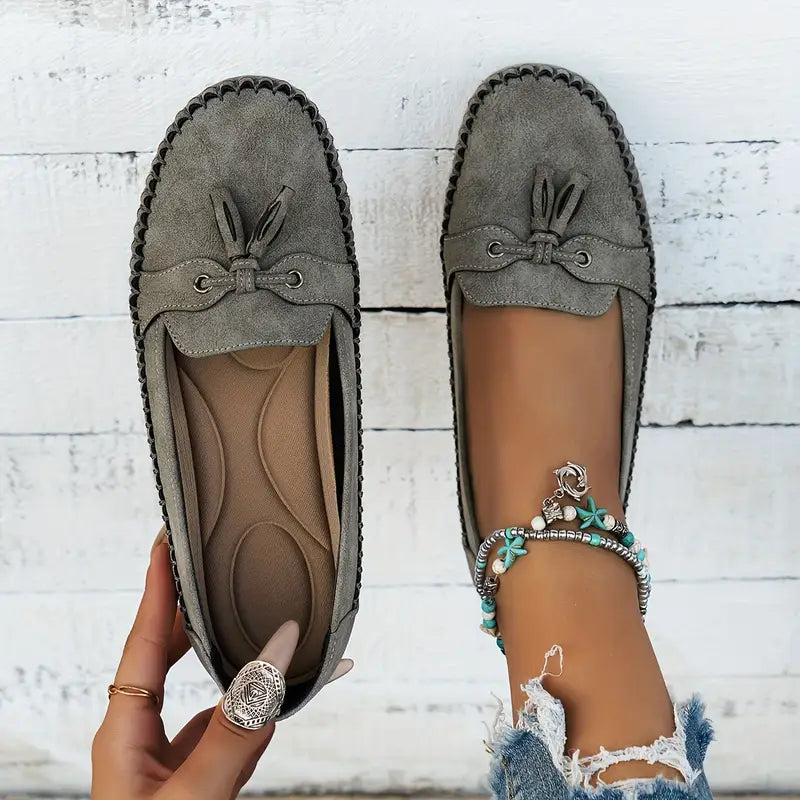 Camel™ – Myke, avslappede loafers