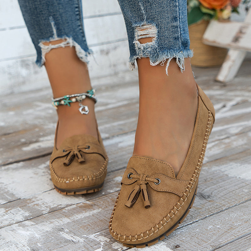 Camel™ – Myke, avslappede loafers