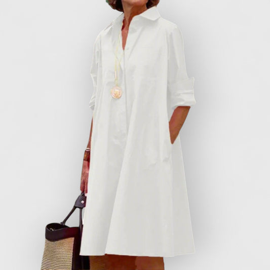 Dilia | Hvit elegant kjole