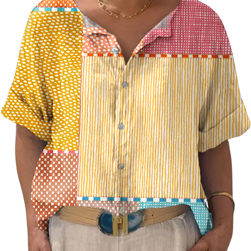 Carmen™ - Vintage-skjorte i bomull
