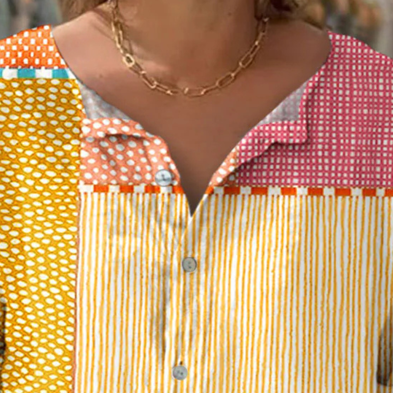 Carmen™ - Vintage-skjorte i bomull
