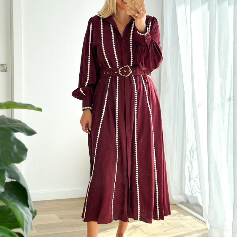 Elma™ - Elegant lang kjole