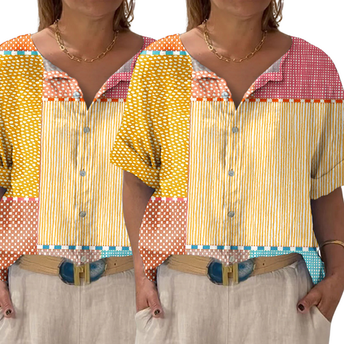 Carmen™ - Vintage-skjorte i bomull