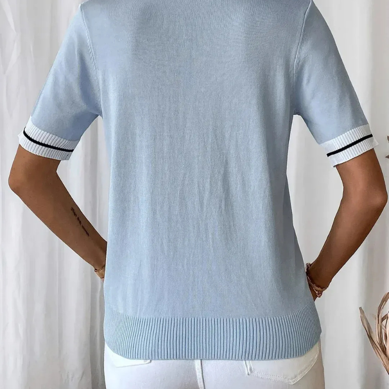 Qlara™ - Stilig strikket topp