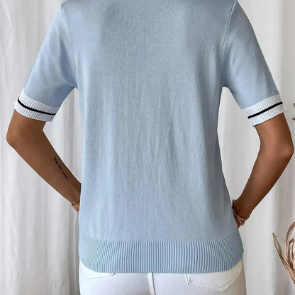 Qlara™ - Stilig strikket topp