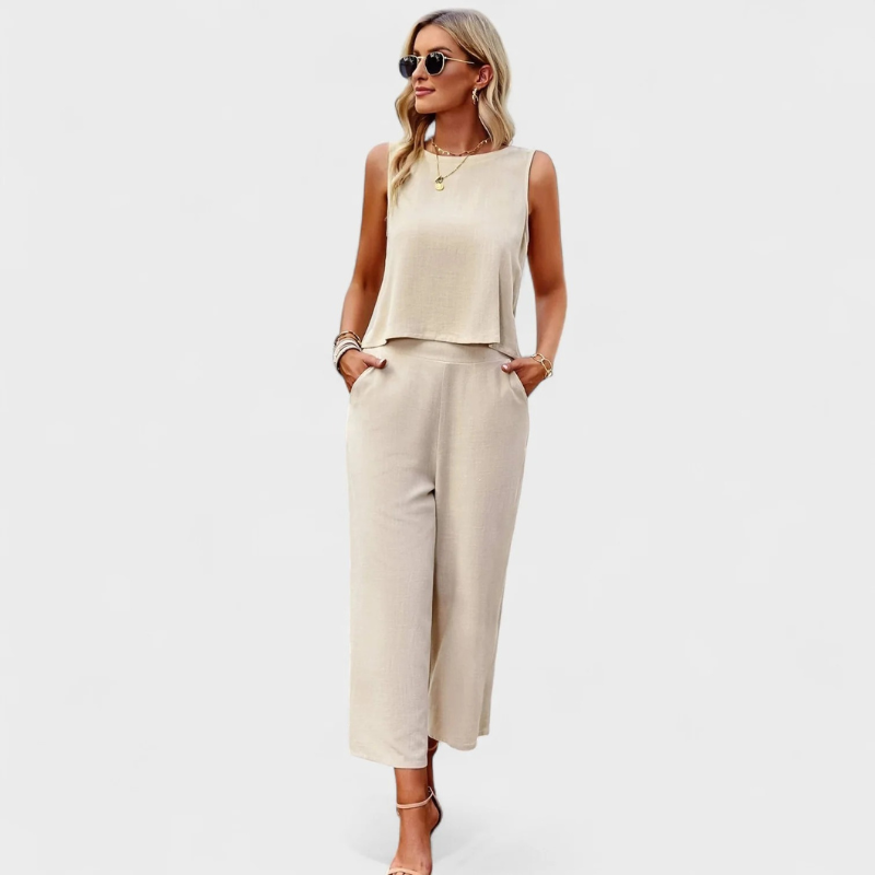 Anna™ - Casual sett i bomull