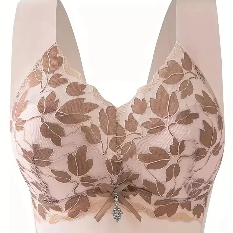 Synne™ - Elegant trådløs bh med blonder