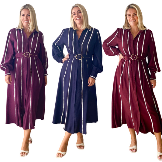 Elma™ - Elegant lang kjole