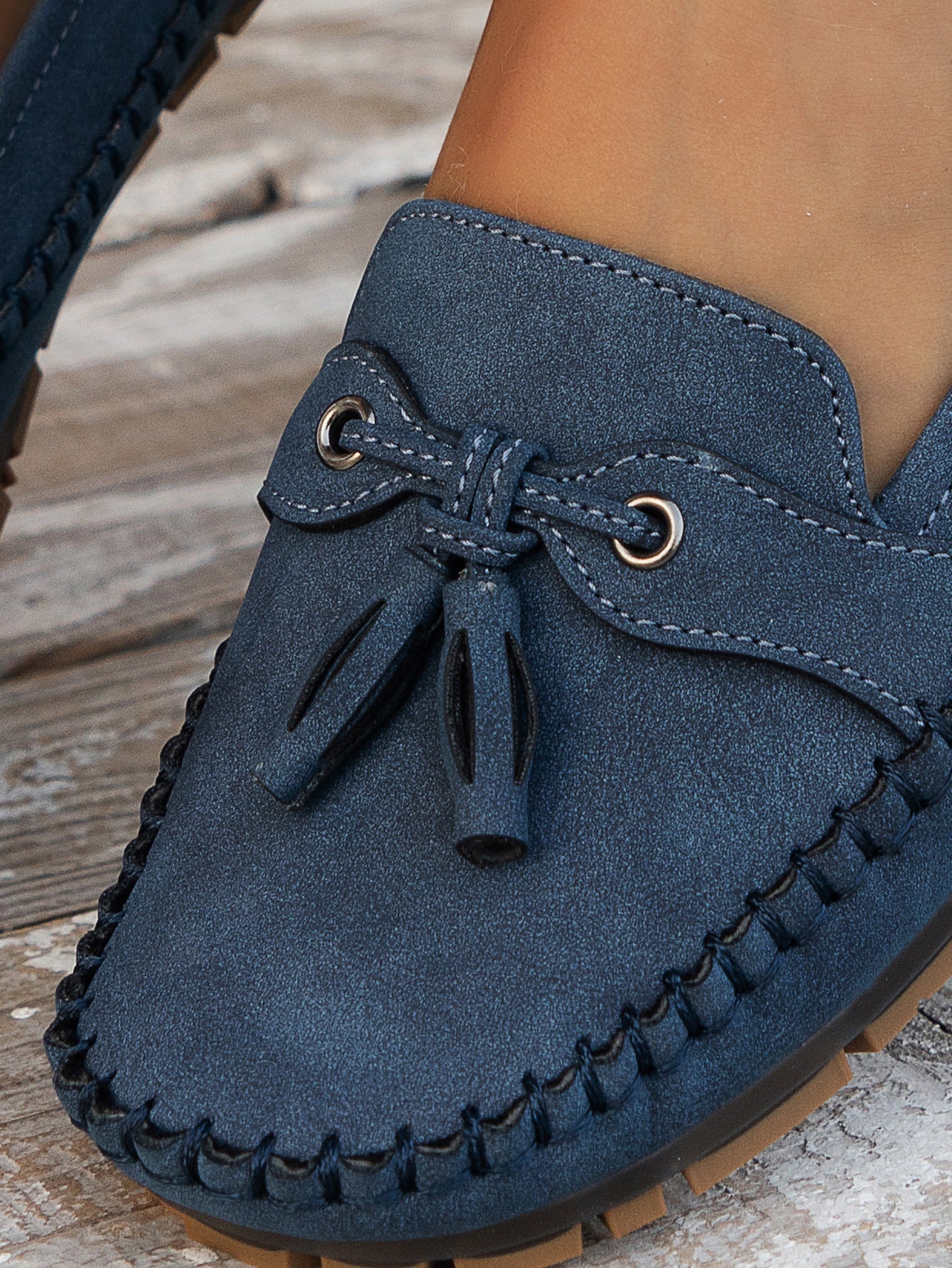 Camel™ – Myke, avslappede loafers