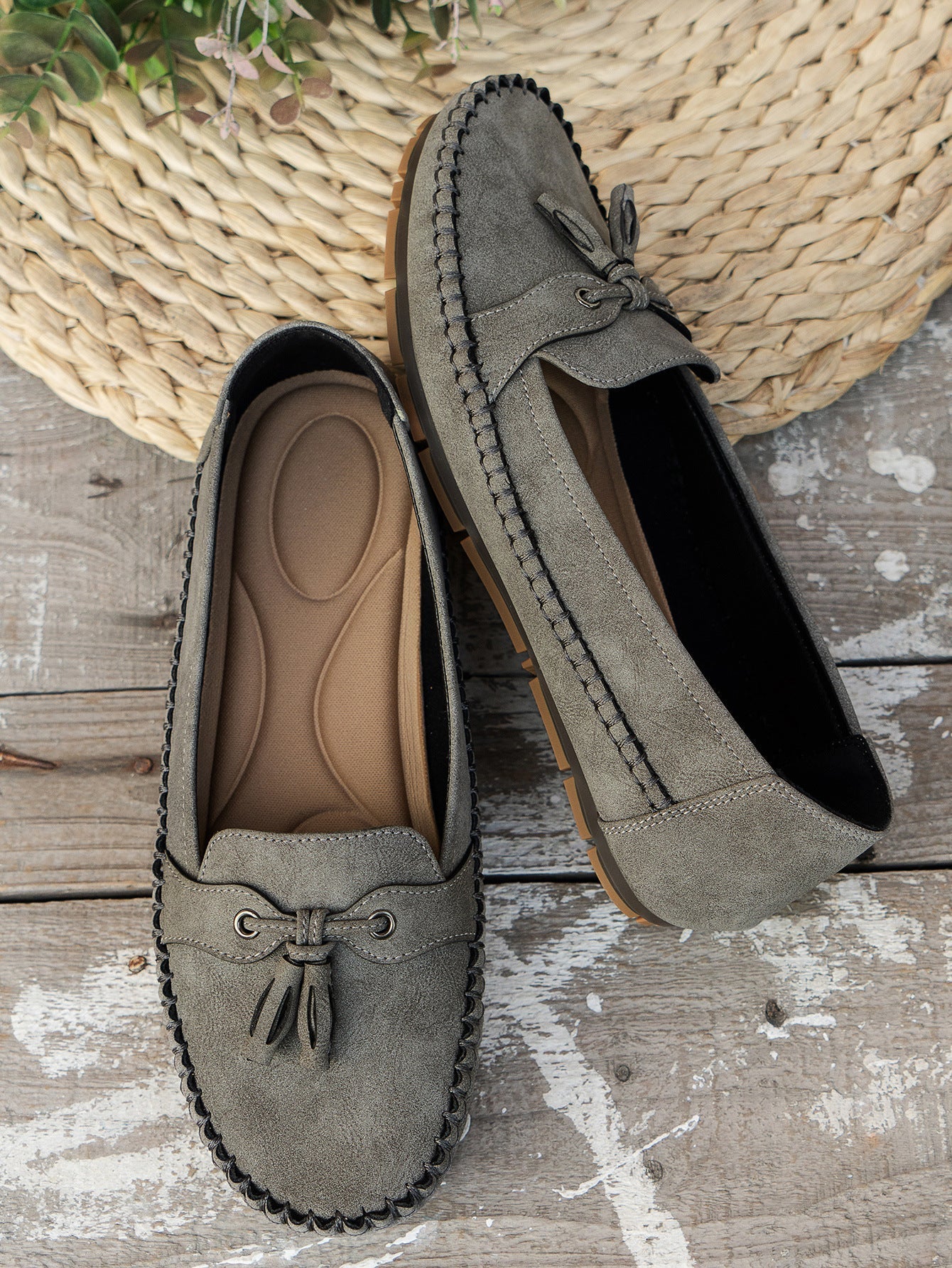 Camel™ – Myke, avslappede loafers