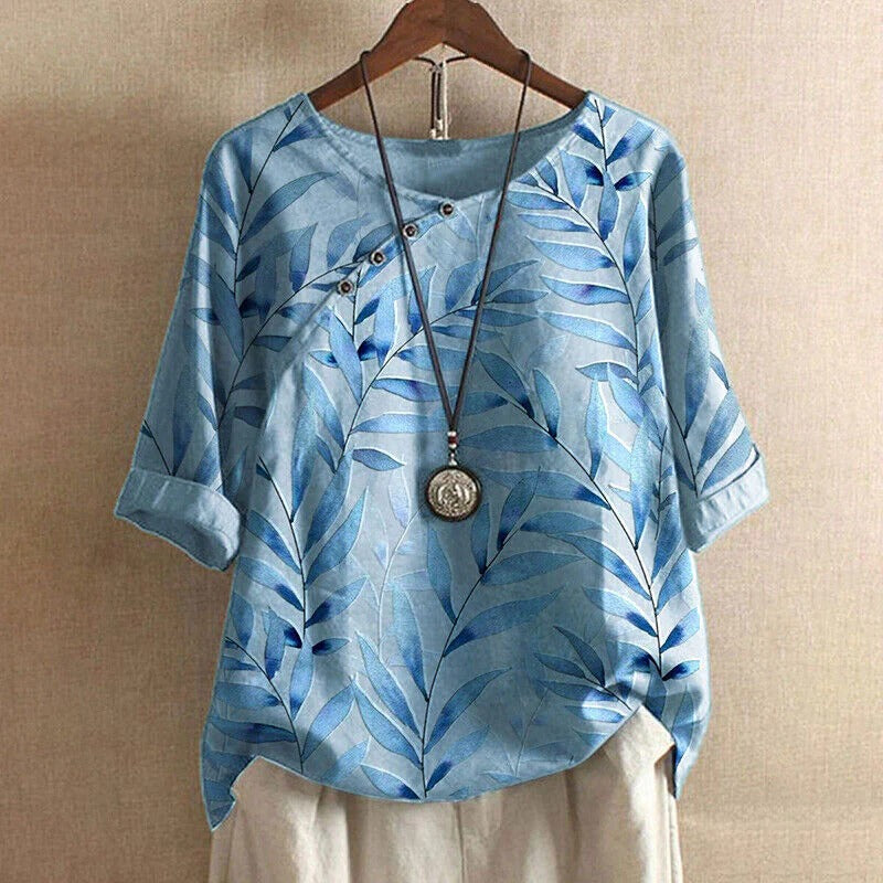 Cecilie™ - Komfortabel Vintageskjorte